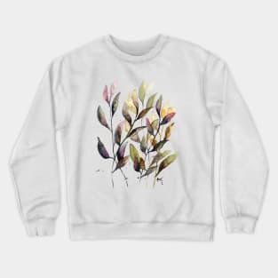 Green Leaves Crewneck Sweatshirt